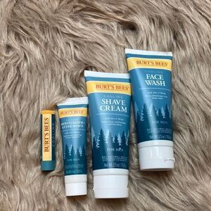 Burt’s Bees Grooming Essentials Kit for Men/face wash/shave cream/Moisturizer